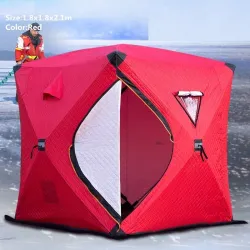 Winter warme tent - voor ijsvissen / kamperen - winddicht - waterdicht - anti-sneeuw - grote ruimteTenten