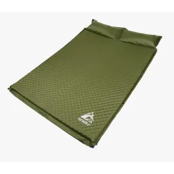 Outdoor / campingmat - opblaasbaar tentmatras - met kussenkussen - dubbelOutdoor & Kamperen