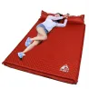 Outdoor- / Campingmatte - aufblasbare Zeltmatratze - mit Polsterauflage - doppelt