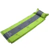 Trackman single person Outdoor Self-Inflating Sleeping Pad with Pillow Camping Tent Mat Travel Moisture-proof Mat 3colors