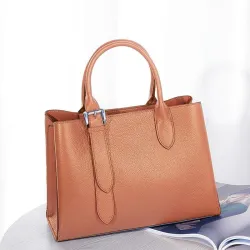 Luxe dames schoudertas - echt leerHandtassen