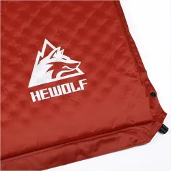 Outdoor / camping mat - inflatable tent mattress - with cushion pad - double