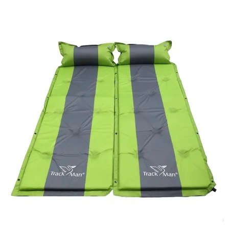 Single camping mattress - self-inflating - sleeping mat with pillow - waterproof