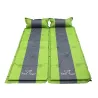 Single camping mattress - self-inflating - sleeping mat with pillow - waterproof
