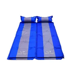 Eenpersoons campingmatras - zelfopblazend - slaapmat met kussen - waterdichtOutdoor & Kamperen