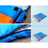 Sac de couchage double - avec fermeture éclair - chaud - imperméable