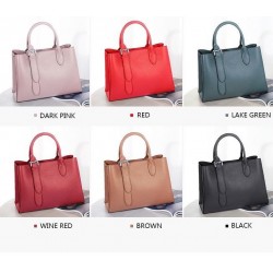 Luxury Genuine Leather Women Handbag Brand Design Shoulder Bag Women Casual Ladies Leather Totes Bag Crossbody Messenger Bag
