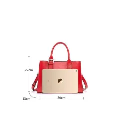 Luxe dames schoudertas - echt leerHandtassen