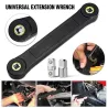Llave inglesaLlave de extensión universal - con 2 adaptadores - 3/8"