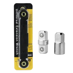 Llave inglesaLlave de extensión universal - con 2 adaptadores - 3/8"