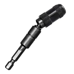 Wiertło magnetyczne - regulowane - obrotowy uchwyt końcówki - chwyt sześciokątny 1/4" - przedłużenie - adapterŚrubokręty