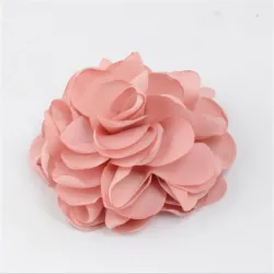 Elegantes elastisches Haarband - mit großer Rose