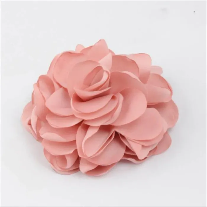 Elegantes elastisches Haarband - mit großer Rose