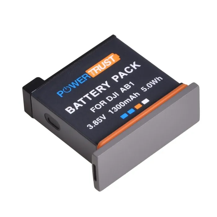 1300mAh - bateria / akumulator litowo-jonowy AB1 - ładowarka USB typu C - do kamery DJI Osmo Action SportsBaterie