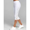 Trendige Leggings zum Schnüren - mittlere Wadenlänge