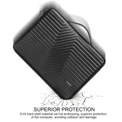 Harde beschermhoes - koffer - waterdicht - schokbestendig - voor 10" / 13" / 14" / 15.6" / 17" laptopBescherming
