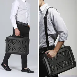 ProtecciónHard shell laptop sleeve - with handle / shoulder strap - 13" / 14" / 15.6" / 17"