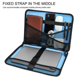 Protective hard shell - laptop sleeve - with handle - waterproof - 13" / 14" / 15.6" / 17"