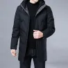 Luxe warme winterjas - lange parka - met capuchon - eendendonsJassen