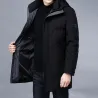Luxe warme winterjas - lange parka - met capuchon - eendendonsJassen