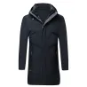 Luxe warme winterjas - lange parka - met capuchon - eendendonsJassen