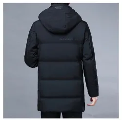 Luxe warme winterjas - lange parka - met capuchon - eendendonsJassen