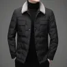 Modieus warm kort jack - donzen windjack - met afneembare bontkraagJassen