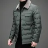 Modieus warm kort jack - donzen windjack - met afneembare bontkraagJassen