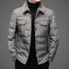 Modieus warm kort jack - donzen windjack - met afneembare bontkraagJassen