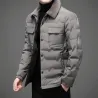 Modieus warm kort jack - donzen windjack - met afneembare bontkraagJassen