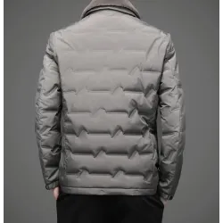 Modieus warm kort jack - donzen windjack - met afneembare bontkraagJassen