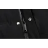 Modieus warm kort jack - donzen windjack - met afneembare bontkraagJassen