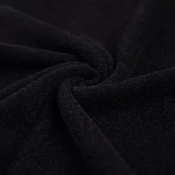 Modischer warmer Pullover - Slim Fit - geometrischer Liniendruck