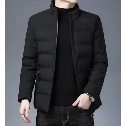 Warme Winterjacke - gesteppter dicker Windbreaker