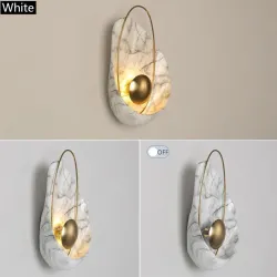 Modern resin wall lamp - LED - shell shape