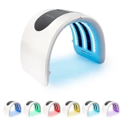 PDT LED face mask - light therapy - skin tightening / rejuvenation / dark spots remover - 7 colors