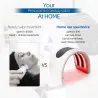 PDT LED face mask - light therapy - skin tightening / rejuvenation / dark spots remover - 7 colors