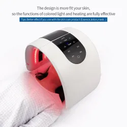 PDT LED face mask - light therapy - skin tightening / rejuvenation / dark spots remover - 7 colors