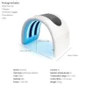 PDT LED-Gesichtsmaske - Lichttherapie - Hautstraffung / Verjüngung / Entfernung von dunklen Flecken - 7 Farben