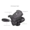 Z666 - professioneel aluminium camerastatief - draagbaar - met Pan head - voor Canon DSLR cameraStatieven en standaarden