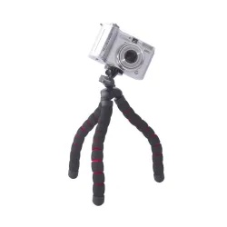 Mini kolmijalkainen mustekala - joustavat hämähäkin jalat - kameralle / puhelimelle / GoPro / Canon / Nikon / Sony / DSLR