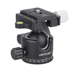 EB36 - tripod ball head - low profile - quick release plate - 15kgTripods & stands