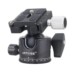 EB36 - tripod ball head - low profile - quick release plate - 15kgTripods & stands