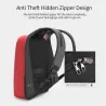 Sac à dos à la mode - antivol - Port de chargement USB / prise écouteurs