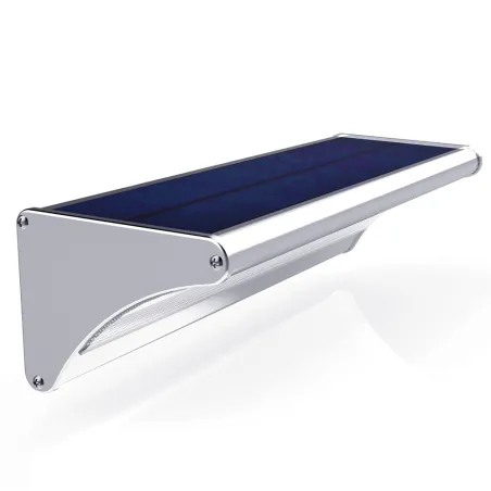 24 /48 /60 LED solsken - radarrörelsesensor - vägglampa i aluminium - vattentät