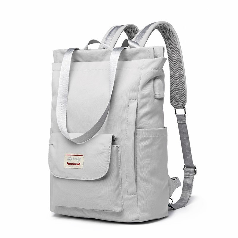 Stylish handbag - laptop backpack - with USB charging port - waterproof