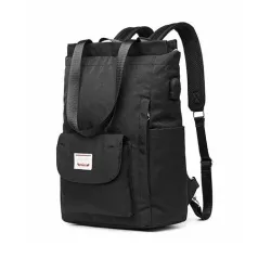 Sac à main élégant - sac à dos pour ordinateur portable - avec port de chargement USB - étanche