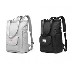 Snygg handväska - bärbar ryggsäck - med USB -laddningsport - vattentät