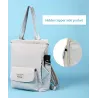 Stylish handbag - laptop backpack - with USB charging port - waterproof