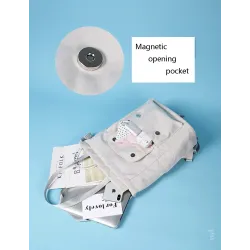 Stijlvolle handtas - laptoprugzak - met USB-oplaadpoort - waterdichtHandtassen